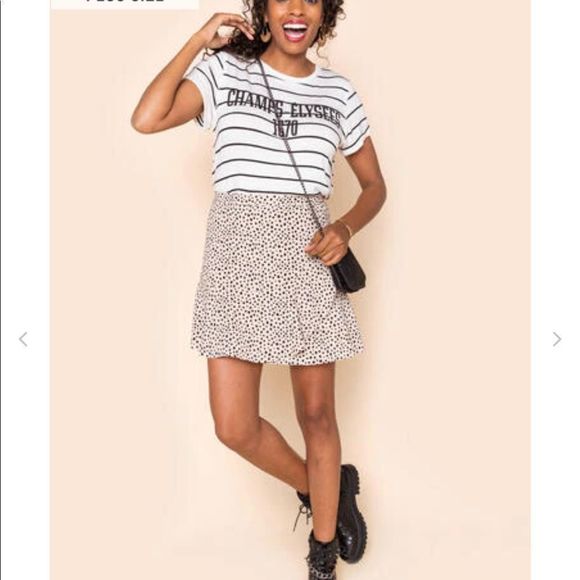 Francesca’s Ruffled Mini Skirt - Picture 6 of 6